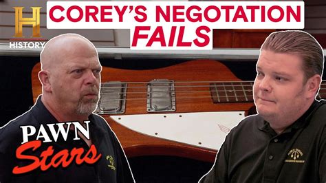 Pawn Stars Coreys Top 5 Worst Negotiations Of All Time Youtube