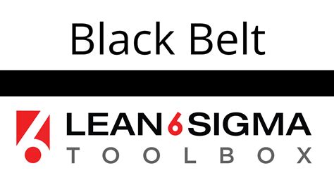lean six sigma black belt certification lean six sigma certification from lean six sigma toolbox