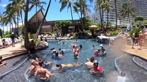 Tour Of The Hilton Hawaiian Village Waterslides Youtube