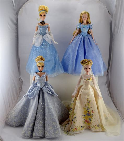 The Disney Limited Edition Cinderella Dolls Complete Collection A