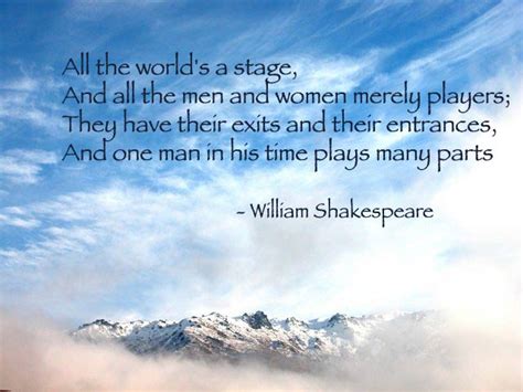 William Shakespeare Poems About Life
