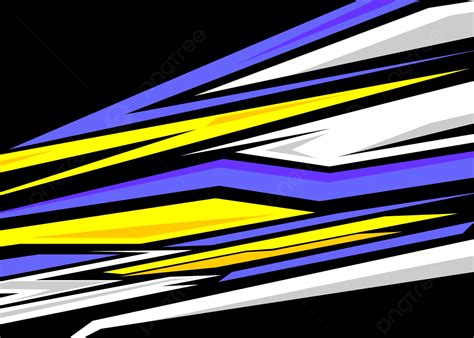 Abstract Racing Background Stripes With Electric Blue Gray Black And