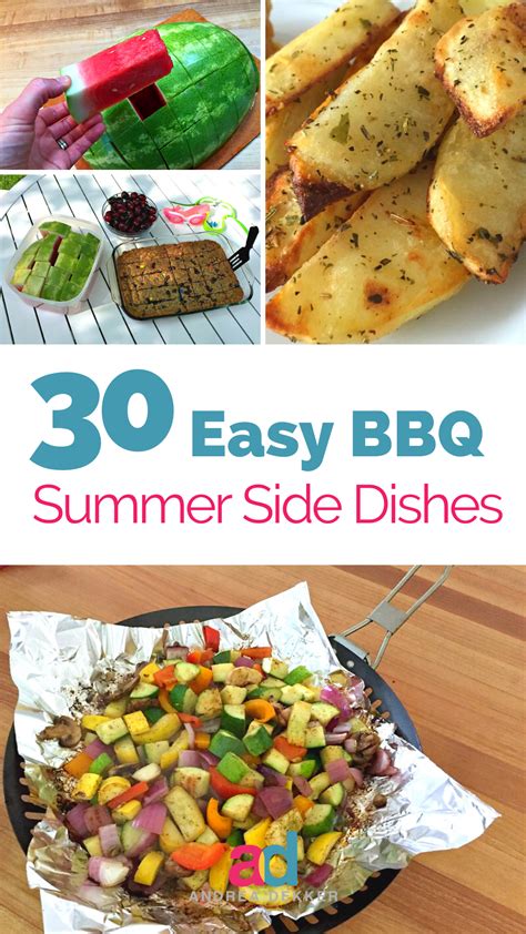 Healthy And Easy Summer Bbq Side Dishes For A Crowd Click For 30 Quick
