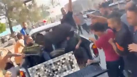 In Israel Woman Naked On A Car Assaulted By Hamas Militants Video Surfaces World News