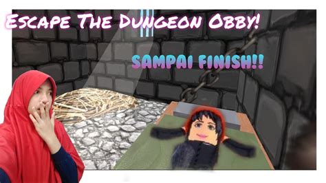 Gaming Roblox Escape The Dungeon Obby Read Desc~sampai Finish Youtube