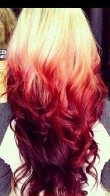 Awesome Reverse Red Ombre I Would So Do This To My Hair Hair Ideas