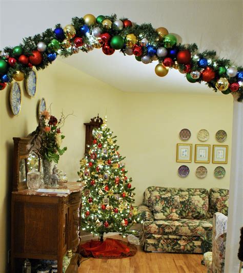 Ornament Decorated Arch Christmas Tree Arch Ornament Arch Diy