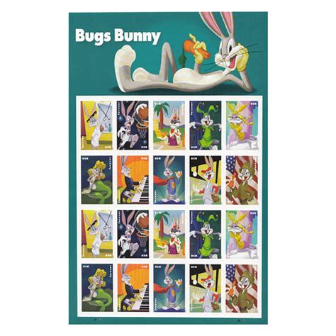 Bugs Bunny Stamps 2020