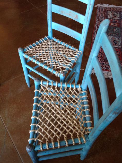 Woven Rope Chair Seat Domenica Proctor