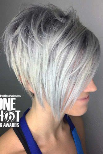 20+ short professional hair pictures that you can… you can sport gray hair with pixies, bobs and other short haircuts beautifully. 32 Short Grey Hair Cuts and Styles | LoveHairStyles.com