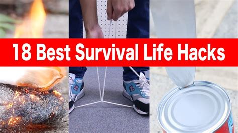 18 Best Survival Life Hacks You Should Learn Right Now Youtube