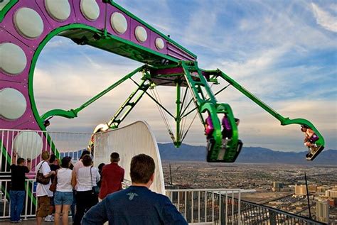 Las Vegas Photo Gallery With Images Stratosphere Tower Thrill Ride