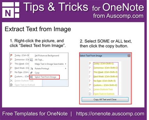 Extract Text From Image Onenote Zoomcape
