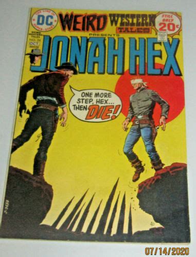 Jonah Hex Golden Age Western Dc Comic 24 Excellent Condition Bagged Nm