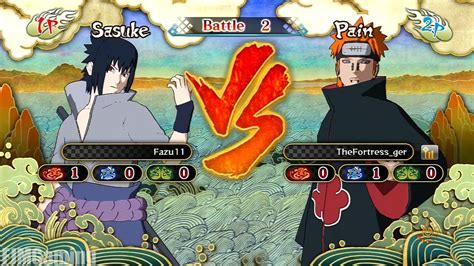 Naruto Shippuden Ultimate Ninja Storm 3 Sasuke Vs Pain Online Player