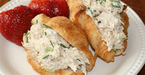 To lighten, try a mayonnaise and greek yogurt mixture. Tastee Recipe The Chicken Salad Recipe Your Neighbor Is ...