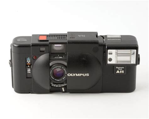 Olympus Xa Rangefinder Camera With A11 Flash Boxed With Instructions