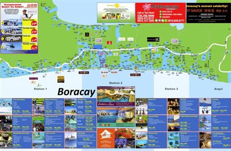 Boracay Map Philippines Detailed Maps Of Boracay Island