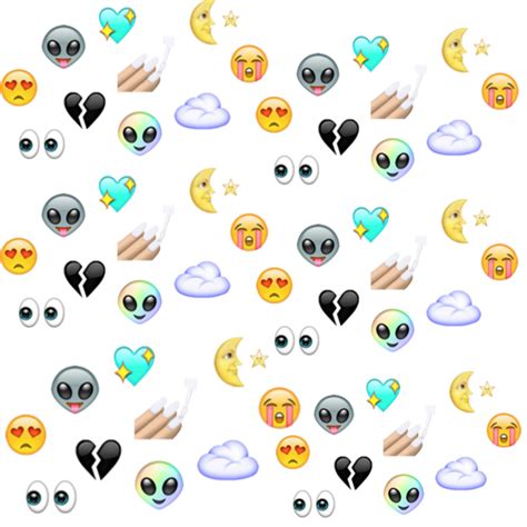 Aesthetic Iphone Emojis Transparent Background Largest Wallpaper Portal