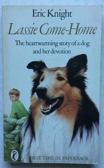 lassie come home by eric knight puffin books 1981 near fine fully described 7 23 picclick
