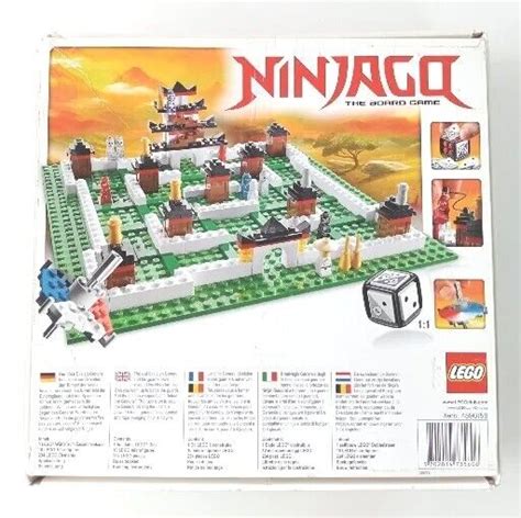 Lego Games 3856 Ninjago The Board Game With Instructions Ebay