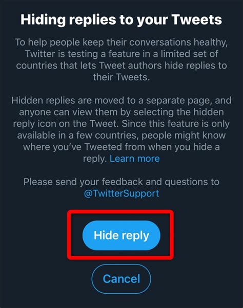 How To Hide Twitter Replies