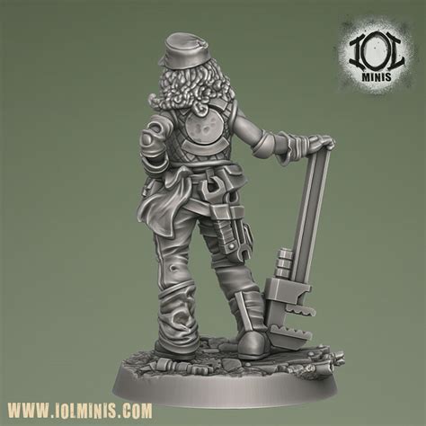 3D file Grease Monkeys - Post Apocalyptic mechanics・Model to download