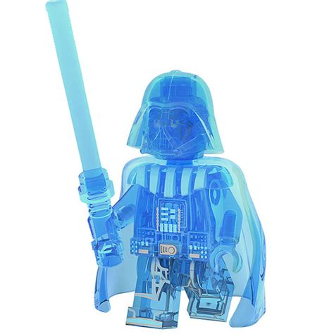 Darth Vader Transparent Blue Lego Star Wars Minifigures Delsbricks