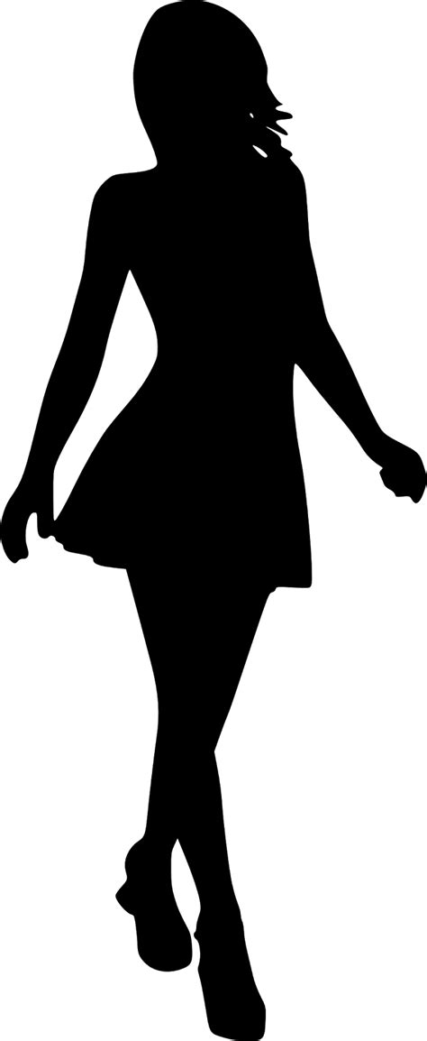 Woman Silhouette Clip Art Fashion Labels Png Download 6571600