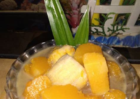 (semakin kecil potongan labu akan semakin cepat matang) Resep Kolak pisang labu kuning oleh Mom Asyraf Kitchen ...