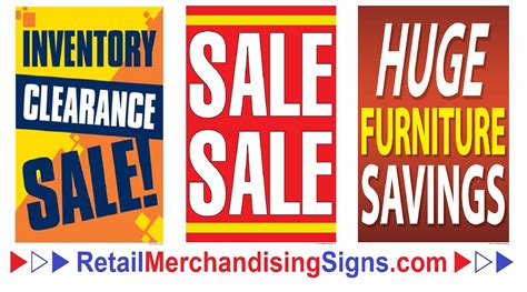 Retail Merchandising Signs View Online Catalog