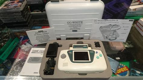 Gg White Game Gear Complete