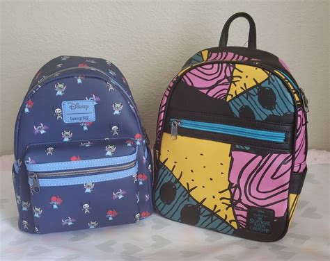 2 Beautiful Backpack Disney Loungefly Stitch Halloween Costume And The
