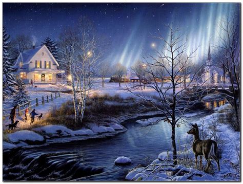 Beautiful Christmas Wallpaper Scenes
