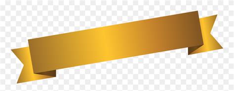 Download Transparent Name Tag Clipart Gold Ribbon Png 5381632