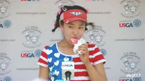 Us Open Star Lucy Li Shoots 78 Still Eats Ice Cream During Her