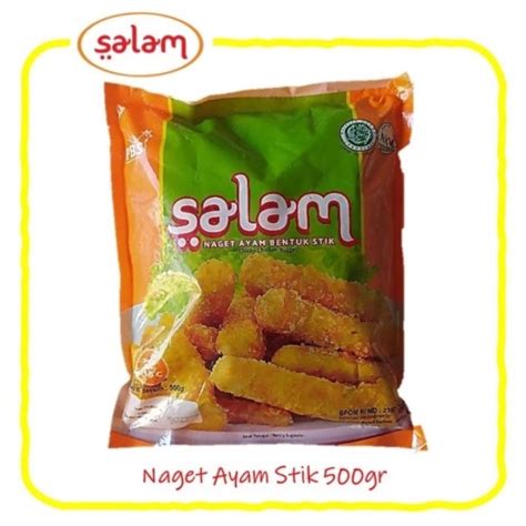 Jual Salam Nugget Stick Ayam 500gr Shopee Indonesia