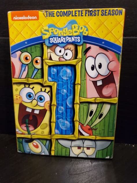 Spongebob Squarepants The Complete 1st Season Dvd 2003 3 Disc Set