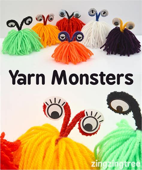 10 Yarn Crafts For Kids
