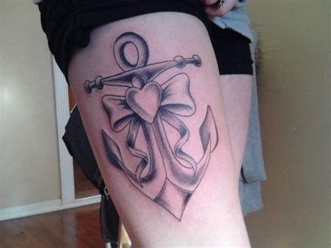 Heart Anchor Tattoo My All Time Favorite Cant Wait Till I Can Add The