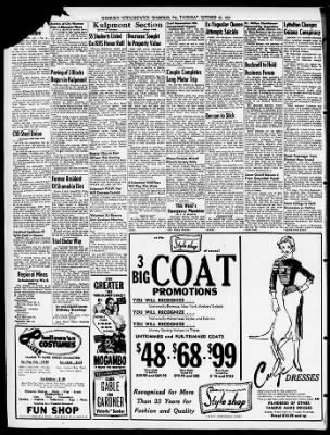 Shamokin News-Dispatch from Shamokin, Pennsylvania on October 22, 1953