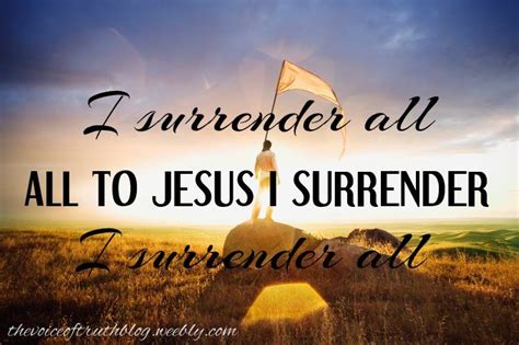 I Surrender All All To Jesus I Surrender I Surrender All