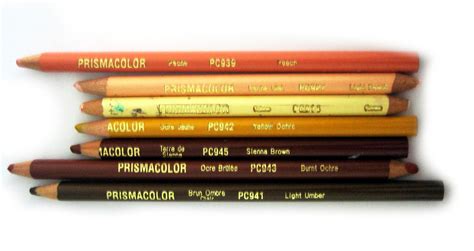 The Factoid Firefly Color Guide Skin Toned Pencils