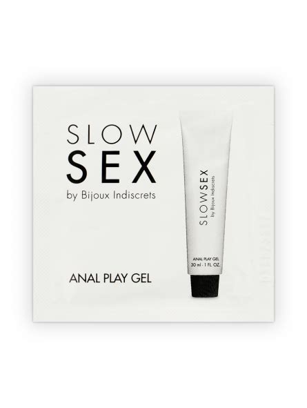 Slow Sex Anal Play Gel Estimulaci N Anal Lubricante Anal