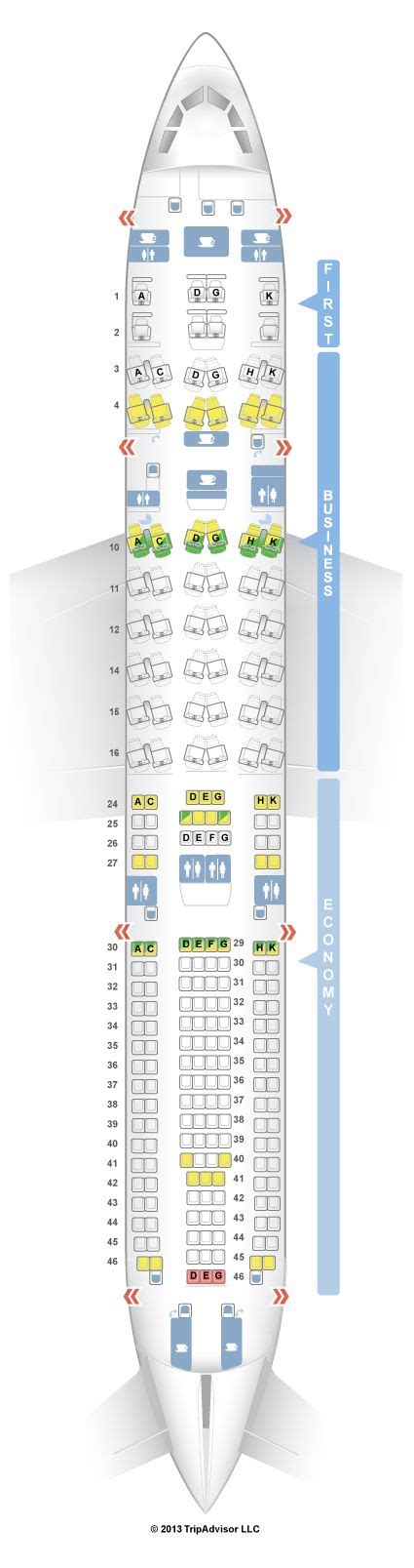 Seatguru Seat Map Lufthansa Airbus A330 300 333 V1 Denver To Munich