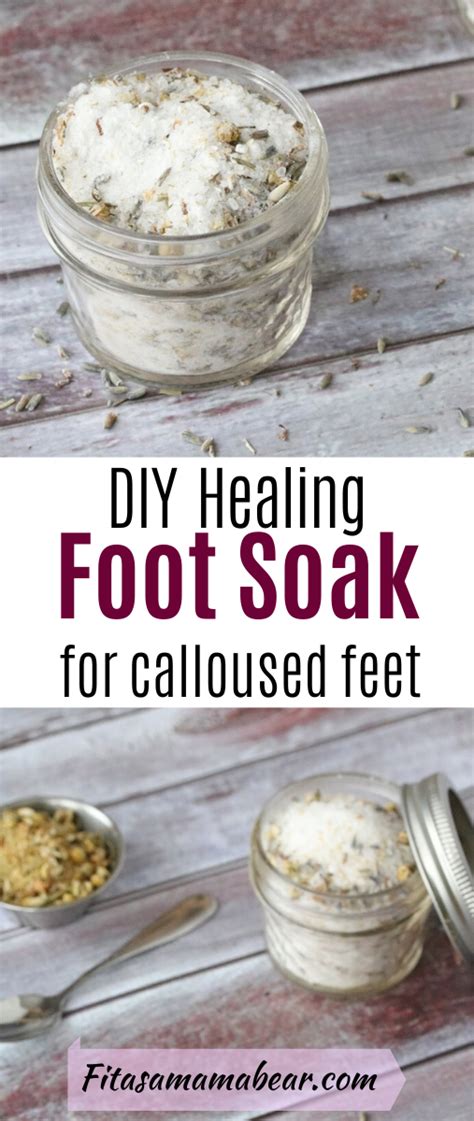 Easy Diy Foot Soak For Dry Cracked Feet Recipe Foot Soak Recipe