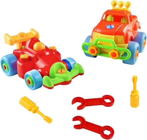 Take Apart Toy Racing Cars Assemble Car Toy Construction Vehicles