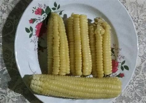 Healthy Boiled Green Maize Recipe By Miriam Hitila Sangolo Cookpad