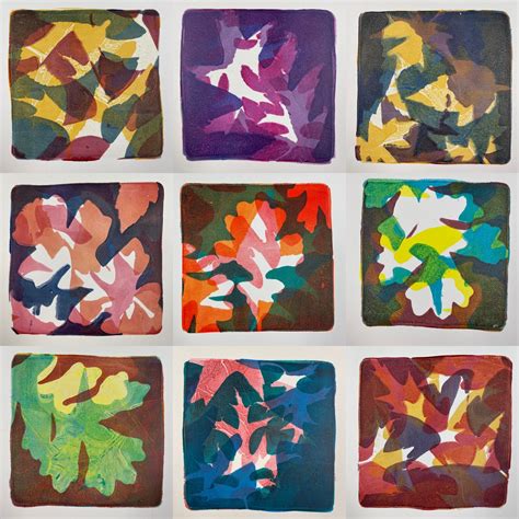 Leaf Printmaking Digital Download — Studio Art Club
