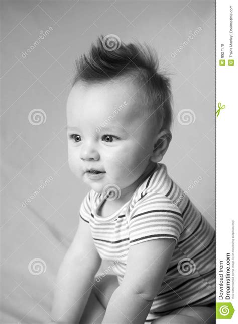 Cute Baby Boy Stock Photo Image Of Stylish Expression 8927170